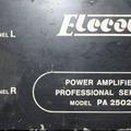 Альбом Підсилювач ELECOR  PA 2502   