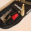 Альбом - Кабель Snake, 2 XLR - Jack 3.5 мм, 3-х і  6-метрові. Новий. З Німеччини.
