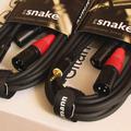 Альбом - Кабель Snake, 2 XLR (папа) - Jack 3.5 мм, 3-х і 6-метрові.  Новий. З Німеччини.