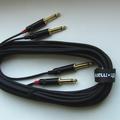 Альбом - Кабель 2 джек 6.3 мм - 2 джек 6.3 мм. Новий. 1,5 м , 3 м і     6-метрові.