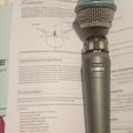 Shure Beta 58a.|Соляр Мар'ян 