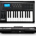 Альбом - MIDI-клавиатура M-AUDIO Axiom 25 MKII 
