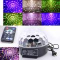 Альбом - LED Crystal Disco Magic Ball Remote Control DMX