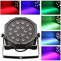 Альбом - 18X1W LED Flat Par RGB Stage Light Lighting DMX Control Club DJ Disco UK Stock