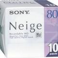 Альбом - Міні Диск Sony Neige 80 Minutes Blanc Rec