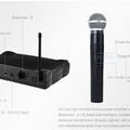 Альбом - Радіосистема WEISRE Shure PGX58 VHF Dual