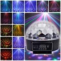 Альбом - 6 Color DMX 512 LED Crystal Ball DJ Stage Lighting Dynamic Magical Effect Lights