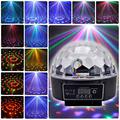 Альбом - 6 Color DMX 512 LED Crystal Ball DJ Stage Lighting Dynamic Magical Effect Lights