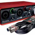 Альбом - Звукова карта Focusrite Scarlett 2i2 SET 