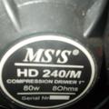 Альбом - Колонки на динаміках MAG IM 1534 400ВТ та драйвер MS"S HD240/M 80Вт 8 Ом