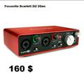 Альбом - 160 $Звукова карта Focusrite Scarlet 2/2 - 2gen